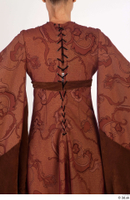  Photos Woman in Historical Dress 35 15th century brown dress historical clothing upper body 0005.jpg